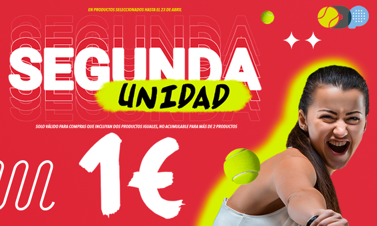 Segunda unidad = 1€