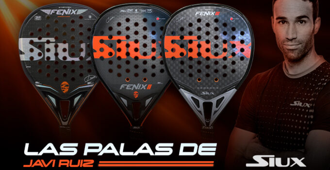 Comparando las palas Siux Fenix usadas por Javi Ruiz