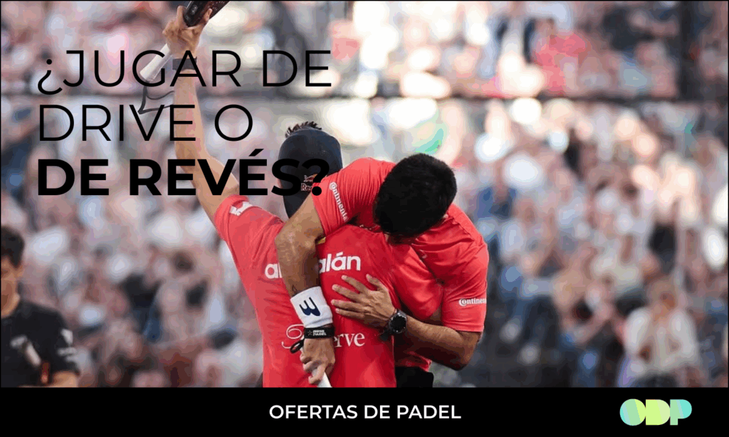 Jugar de drive o de revés: diferencias